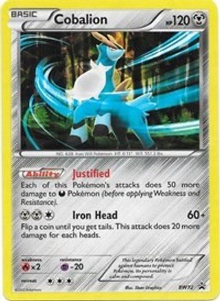 Cobalion (BW72) [Black & White: Black Star Promos]-1
