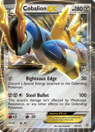 Cobalion EX (93/135) [Black & White: Plasma Storm]-1