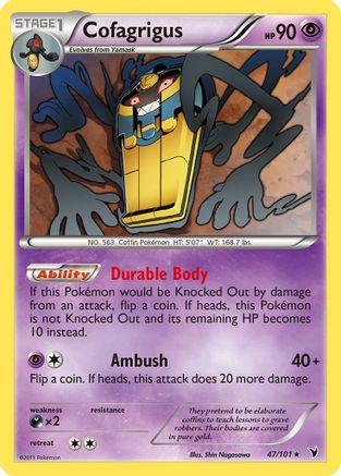 Cofagrigus (47/101) [Black & White: Noble Victories]-1