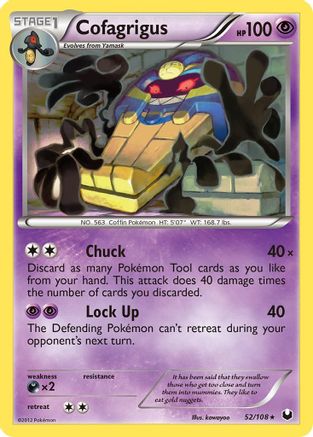 Cofagrigus (52/108) [Black & White: Dark Explorers]-1