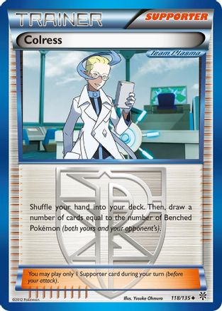Colress (118/135) [Black & White: Plasma Storm]-1