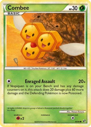 Combee (44/90) [HeartGold & SoulSilver: Undaunted]-1