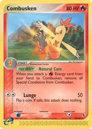 Combusken (28/109) [EX: Ruby & Sapphire]-1