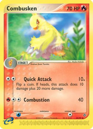 Combusken (25/97) [EX: Dragon]-1