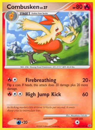 Combusken (45/127) [Platinum: Base Set]-1