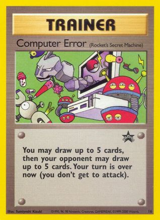 Computer Error (16) [Wizards of the Coast: Black Star Promos]-1