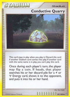 Conductive Quarry (82/100) [Diamond & Pearl: Stormfront]-1