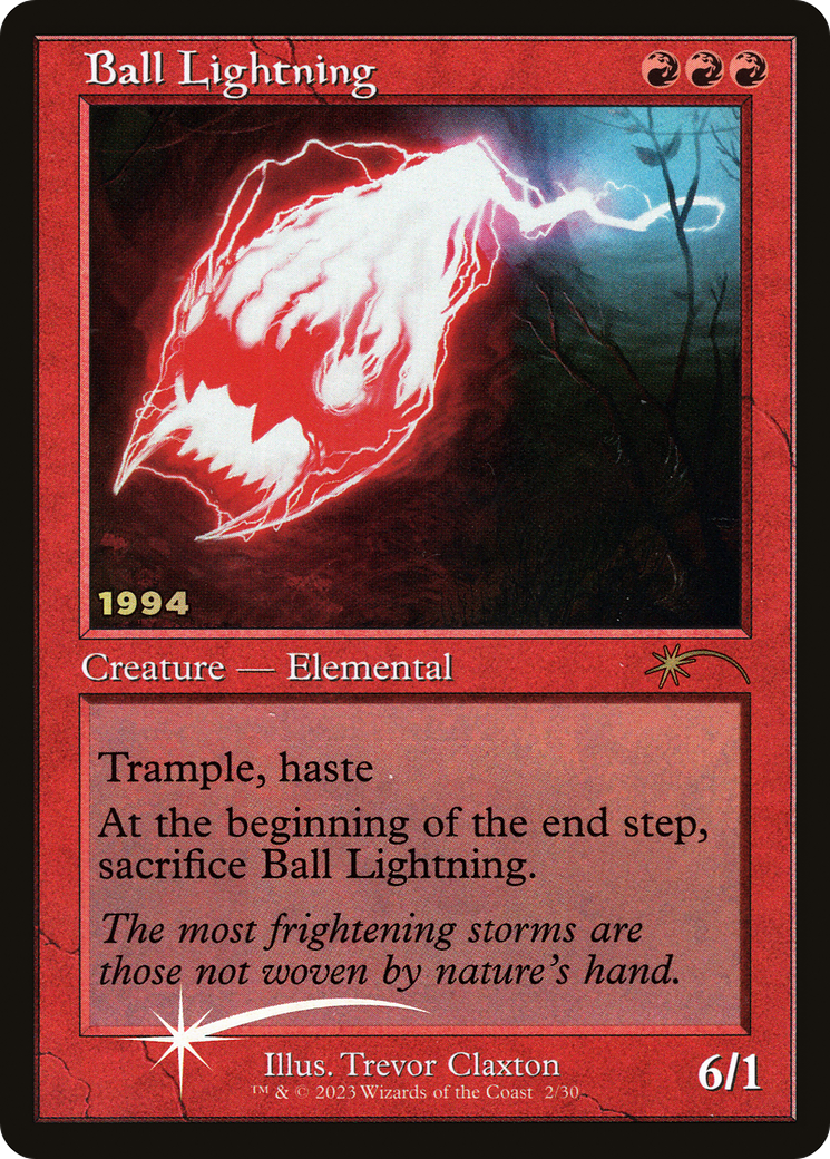 Ball Lightning [30th Anniversary Promos]-1