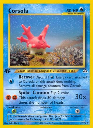 Corsola (37/75) [Neo Discovery Unlimited]-1