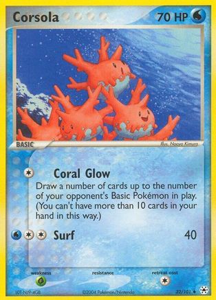 Corsola (32/101) [EX: Hidden Legends]-1