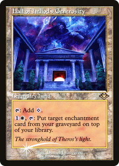 Hall of Heliod's Generosity (Retro Frame) (MH1-039) - Modern Horizons 1 Timeshifts Etched Foil-1