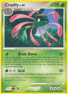 Cradily (21/146) [Diamond & Pearl: Legends Awakened]-1