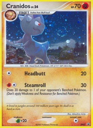 Cranidos (DP07) [Diamond & Pearl: Black Star Promos]-1