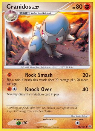Cranidos (46/127) [Platinum: Base Set]-1