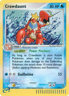 Crawdaunt (3/97) [EX: Dragon]-1