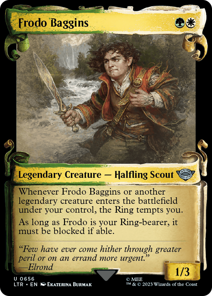 Frodo Baggins [The Lord of the Rings: Tales of Middle-Earth Showcase Scrolls]-1