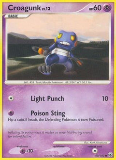 Croagunk (60/100) [Diamond & Pearl: Majestic Dawn]-1