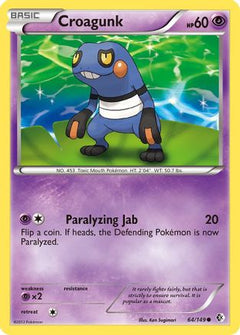 Croagunk (64/149) [Black & White: Boundaries Crossed]-1