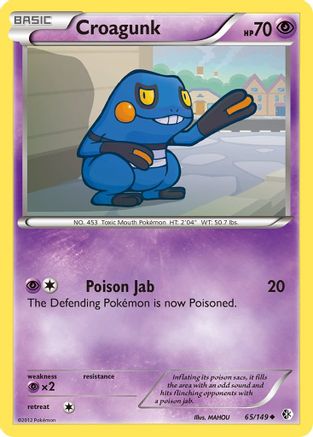 Croagunk (65/149) [Black & White: Boundaries Crossed]-1