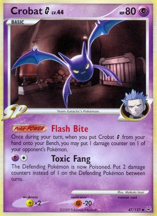 Crobat G (47/127) [Platinum: Base Set]-1