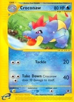 Croconaw (74/165) [Expedition: Base Set]-1