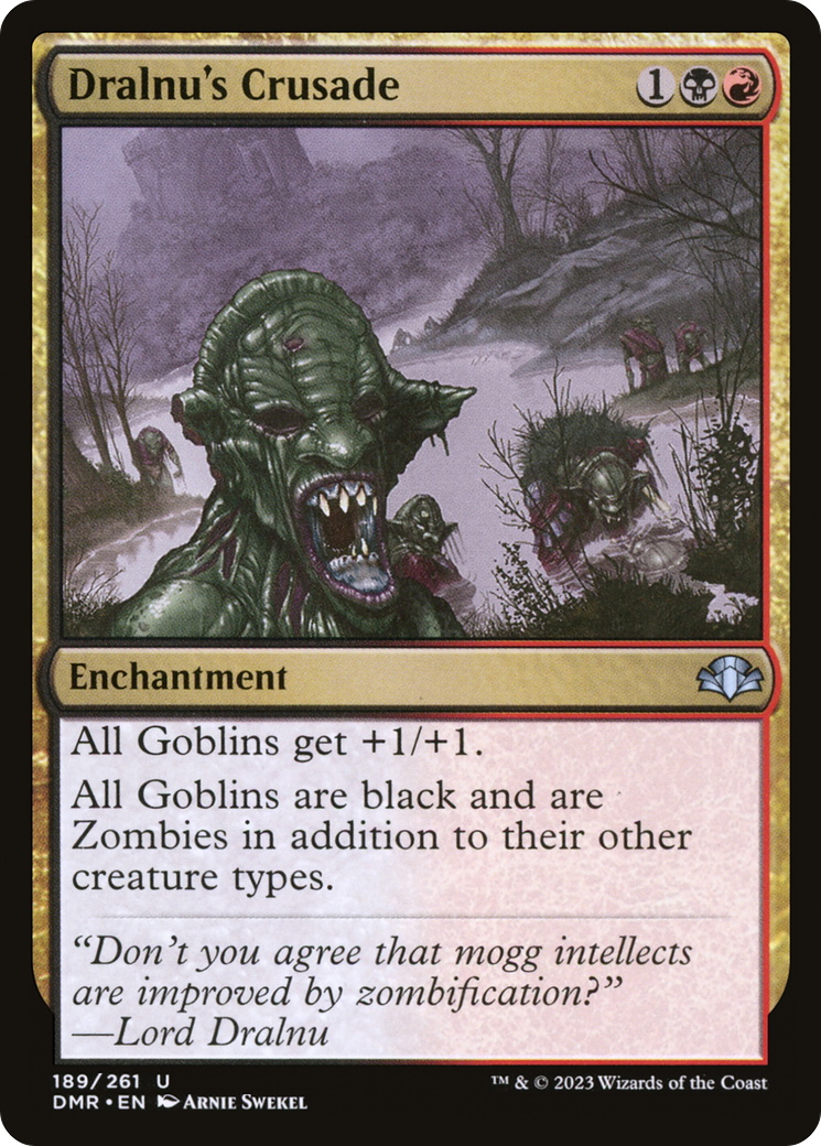Dralnu's Crusade [Dominaria Remastered]-1