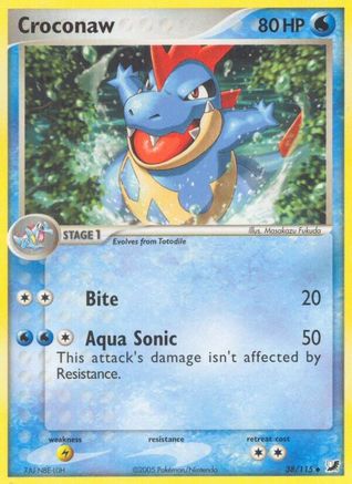Croconaw (38/115) (Stamped) [EX: Unseen Forces]-1