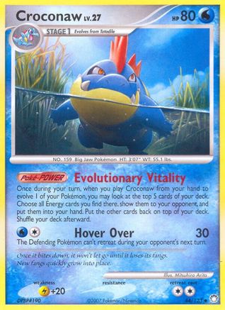 Croconaw (44/123) [Diamond & Pearl: Mysterious Treasures]-1