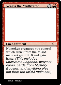 Across the Multiverse (UNK-UR13B) - Unknown Event-1