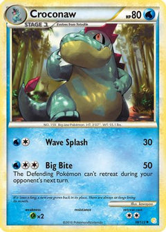 Croconaw (38/123) [HeartGold & SoulSilver: Base Set]-1