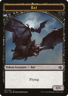Bat Token (Garruk vs. Liliana) [Duel Decks Anthology Tokens]-1
