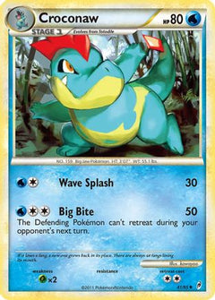 Croconaw (41/95) [HeartGold & SoulSilver: Call of Legends]-1
