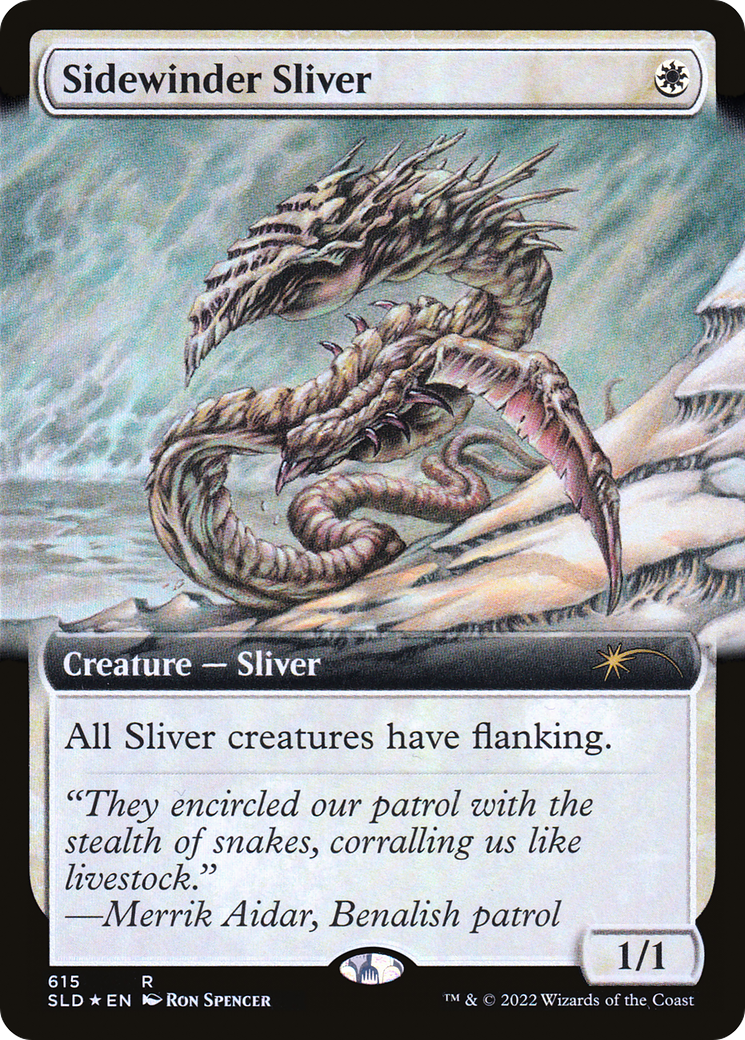 Sidewinder Sliver (Extended Art) [Secret Lair Drop Promos]-1