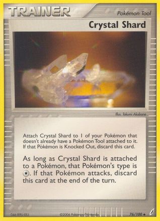Crystal Shard (76/100) (Stamped) [EX: Crystal Guardians]-1