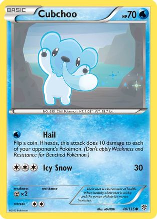 Cubchoo (40/135) [Black & White: Plasma Storm]-1