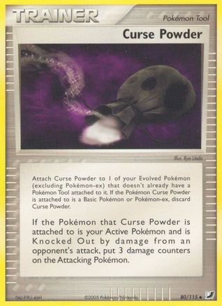 Curse Powder (80/115) (Stamped) [EX: Unseen Forces]-1
