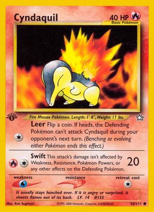 Cyndaquil (56/111) [Neo Genesis Unlimited]-1