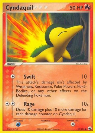 Cyndaquil (59/101) [EX: Hidden Legends]-1