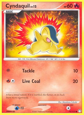 Cyndaquil (79/123) [Diamond & Pearl: Mysterious Treasures]-1
