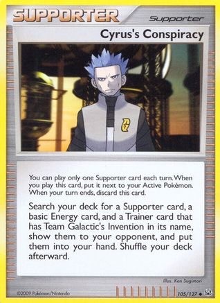 Cyrus's Conspiracy (105/127) [Platinum: Base Set]-1