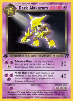 Dark Alakazam (18/82) [Team Rocket Unlimited]-1