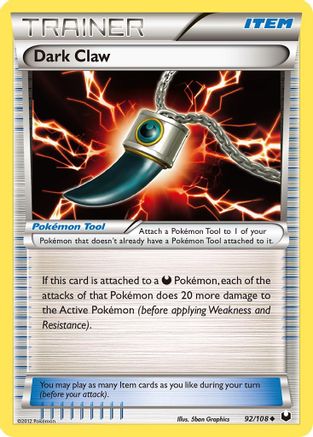Dark Claw (92/108) [Black & White: Dark Explorers]-1