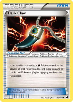Dark Claw (92/108) [Black & White: Dark Explorers]-1
