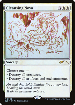 Cleansing Nova (Sketch) [Secret Lair Drop Promos]-1