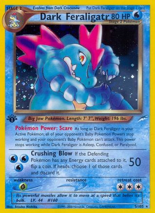Dark Feraligatr (5/105) [Neo Destiny Unlimited]-1