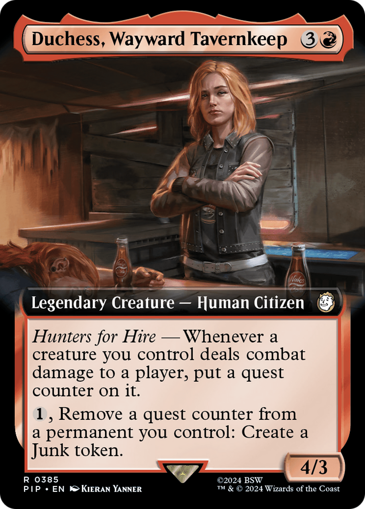 Duchess, Wayward Tavernkeep (Extended Art) [Fallout]-1