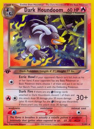 Dark Houndoom (7/105) [Neo Destiny Unlimited]-1