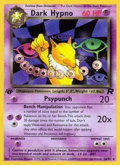 Dark Hypno (26/82) [Team Rocket 1st Edition]-1