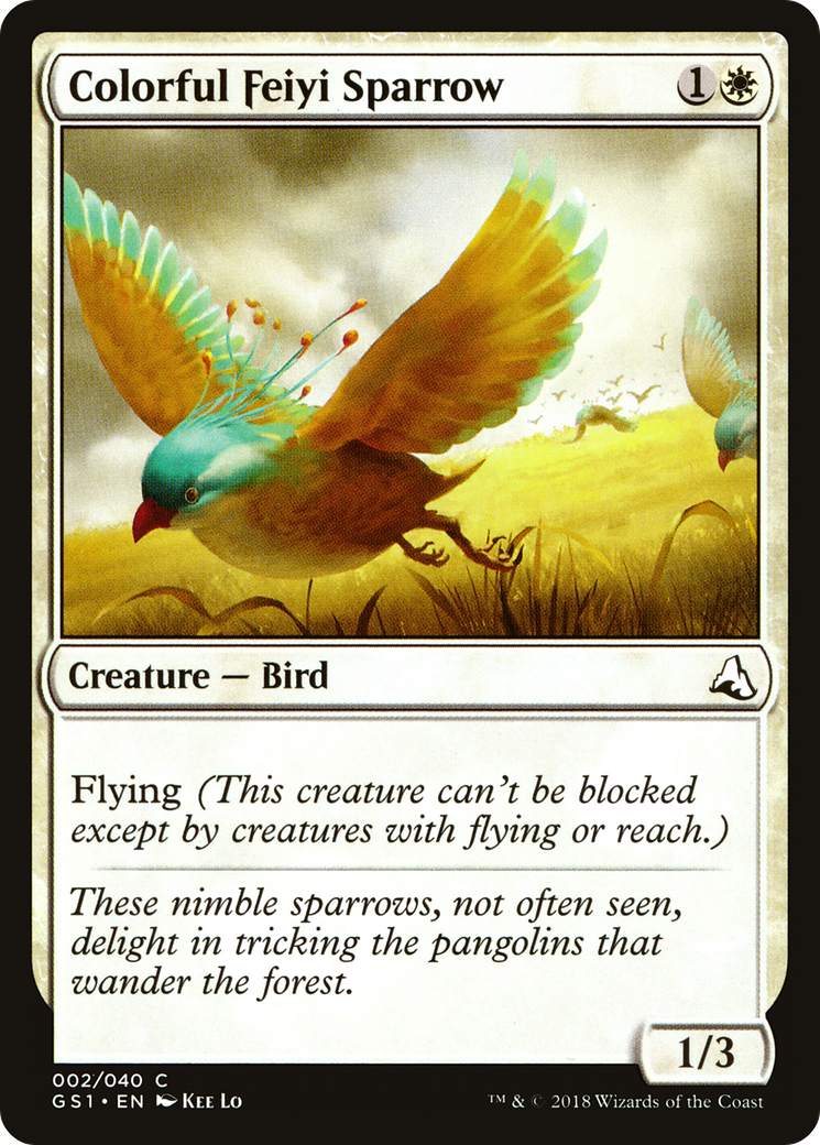 Colorful Feiyi Sparrow [Global Series Jiang Yanggu & Mu Yanling]-1