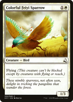 Colorful Feiyi Sparrow [Global Series Jiang Yanggu & Mu Yanling]-1